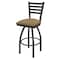 Holland Bar Stool Co 36" Swivel Bar Stool, Pewter Finish, Canter Sand Seat 41036PW013 - alternate 1